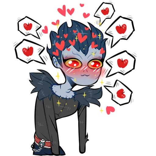 Стикерпак Death Note { Roritozokaru } для Telegram