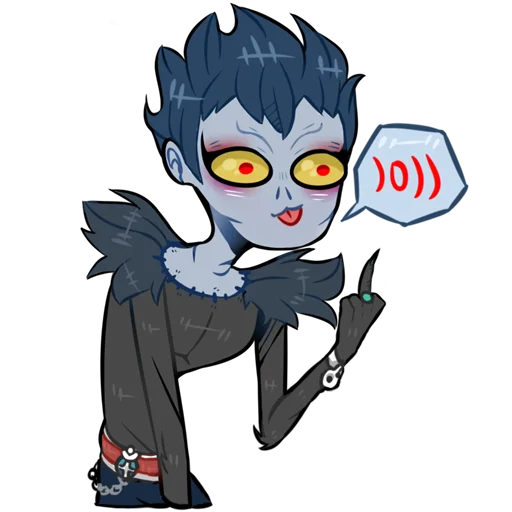 🖕 Стикер «Death Note { Roritozokaru }» для Telegram