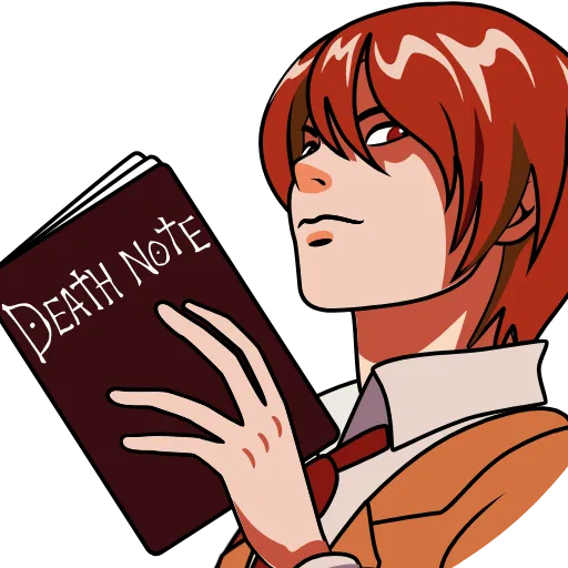🤭 Эмодзи «Death Note Emoji Puck» для Telegram