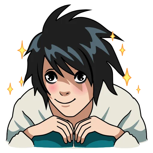 🤩 Эмодзи «Death Note Emoji Puck» для Telegram