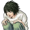 Стикер 49 📓 Набор эмоджи по аниме манге «Death Note [Тетрадь смерти]»
