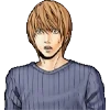 Стикер 38 📓 Набор эмоджи по аниме манге «Death Note [Тетрадь смерти]»