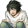 Стикер 52 📓 Набор эмоджи по аниме манге «Death Note [Тетрадь смерти]»