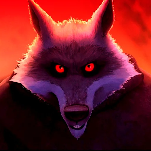 Стикерпак death the big wolf для Telegram — скачать