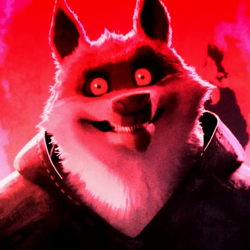 🐺 Стикер «death the big wolf» для Telegram