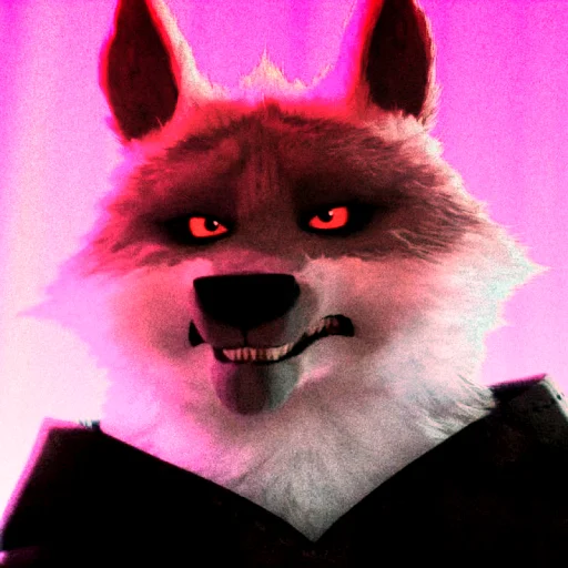 🐺 Стикер «death the big wolf» для Telegram
