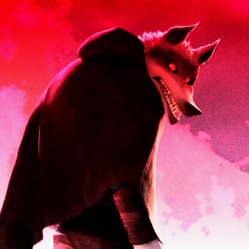 🐺 Стикер «death the big wolf» для Telegram