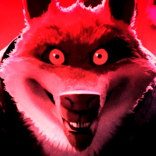 🐺 Стикер «death the big wolf» для Telegram