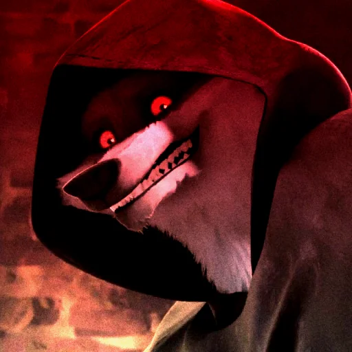🐺 Стикер «death the big wolf» для Telegram