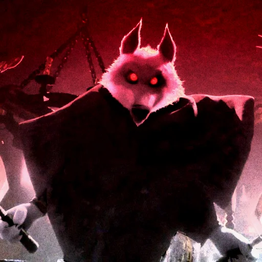 🐺 Стикер «death the big wolf» для Telegram