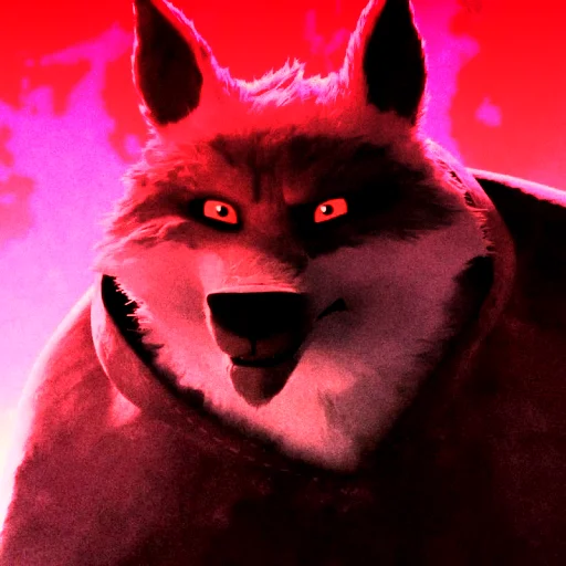 🐺 Стикер «death the big wolf» для Telegram