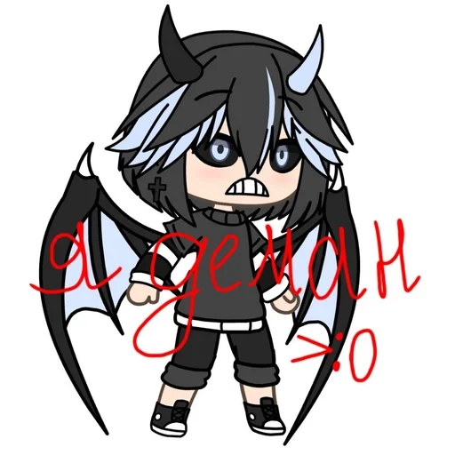👺 Стикер «Юки 2» для Telegram