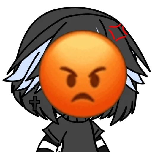 😡 Стикер «Юки 2» для Telegram