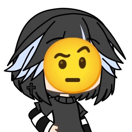 🤨 Стикер «Юки 2» для Telegram