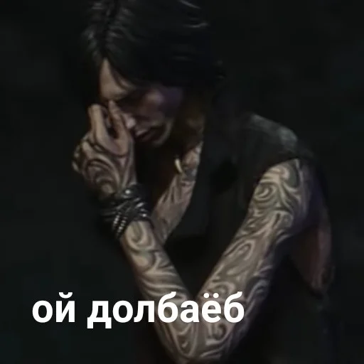 🤦‍♂️ Стикер «Debil May Cry» для Telegram