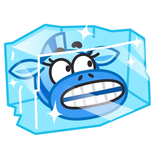 🥶 Стикер «Debra Zebra» для Telegram