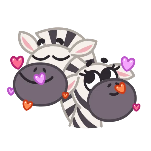 🥰 Стикер «Debra Zebra» для Telegram