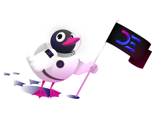 Стикерпак Debug Duck для Telegram