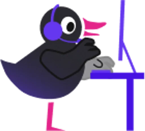 📞 Стикер «Debug Duck» для Telegram