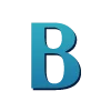 🔠 Эмодзи «Синие буквы, иконки нарисованные нейросетью» для Telegram