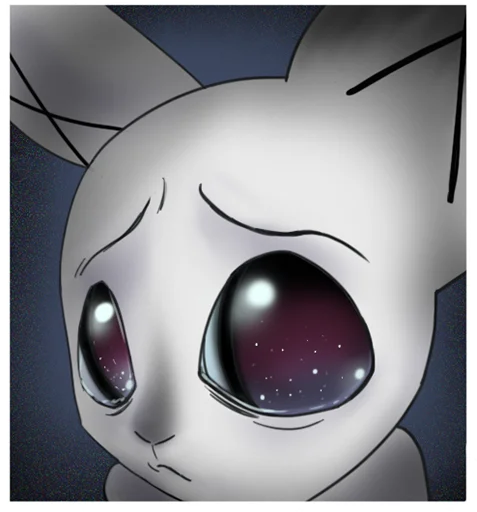 😢 Стикер «weird bunny» для Telegram