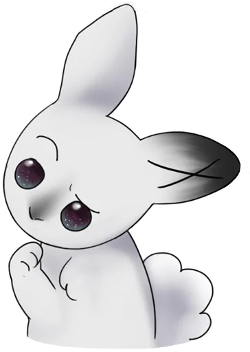 🧐 Стикер «weird bunny» для Telegram
