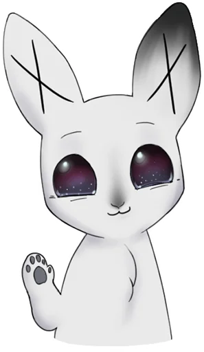 👋 Стикер «weird bunny» для Telegram