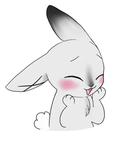 🥰 Стикер «weird bunny» для Telegram
