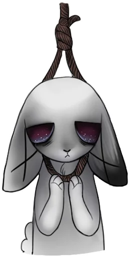 ☠️ Стикер «weird bunny» для Telegram