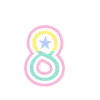 8⃣ Эмодзи «૮ ˶ˆ꒳ˆ˵ ა ﹕ ｡ ˚ ○» для Telegram