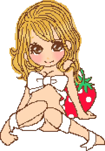 🍓 Стикер «DecoGALS» для Telegram