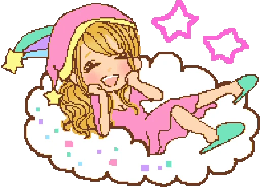 💫 Стикер «DecoGALS» для Telegram