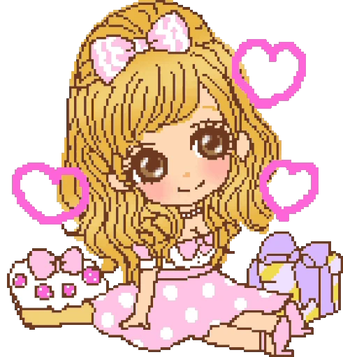😉 Стикер «DecoGALS» для Telegram