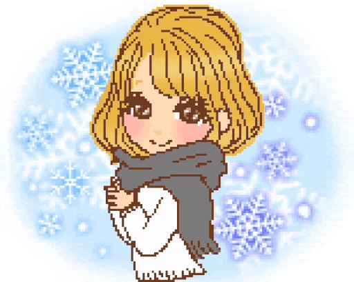 ❄️ Стикер «DecoGALS» для Telegram