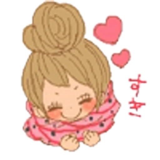 🥰 Эмодзи «Deco Gal Souzai» для Telegram