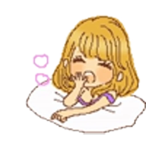🥱 Эмодзи «Deco Gal Souzai» для Telegram