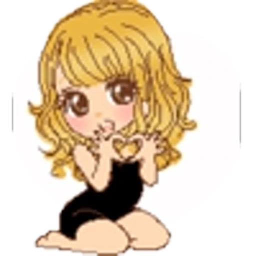 ❤ Эмодзи «Deco Gal Souzai» для Telegram