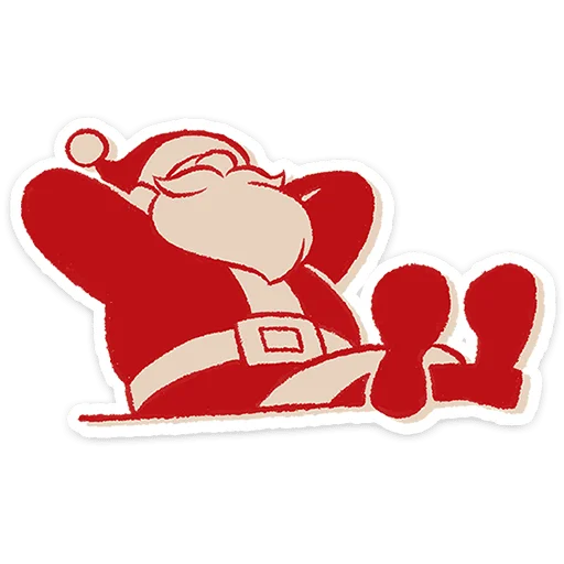 🎅 Стикер «Дедушка Мороз» для Telegram
