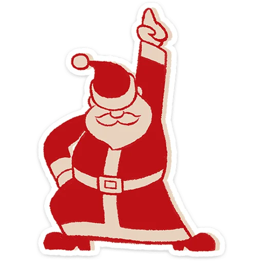 🎅 Стикер «Дедушка Мороз» для Telegram