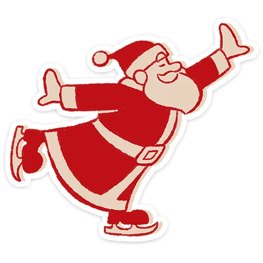 🎅 Стикер «Дедушка Мороз» для Telegram
