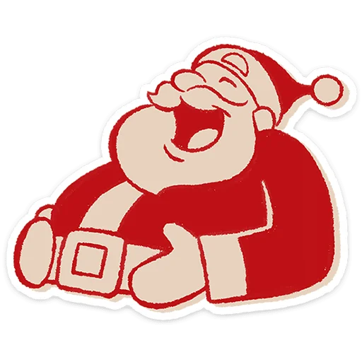 🎅 Стикер «Дедушка Мороз» для Telegram