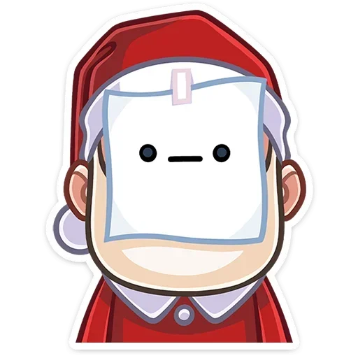🎅 Стикер «Дед Мороз» для Telegram