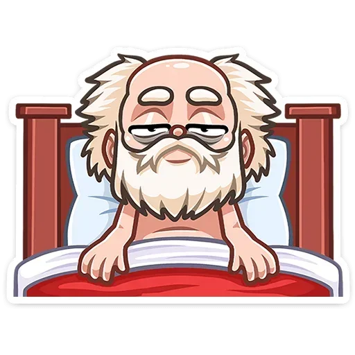 🎅 Стикер «Дед Мороз» для Telegram
