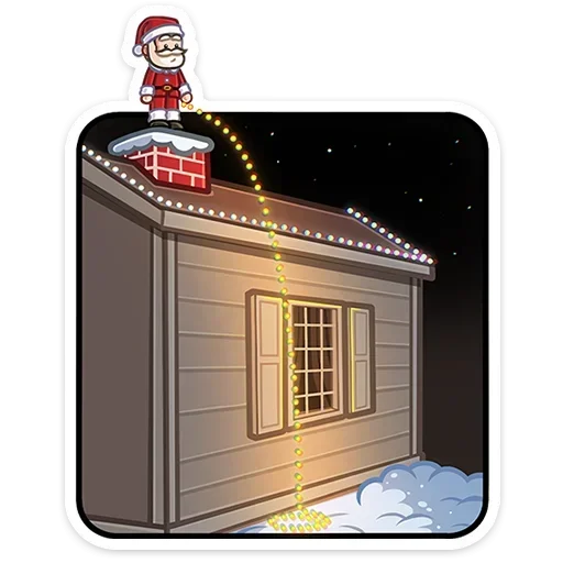 🎅 Стикер «Дед Мороз» для Telegram