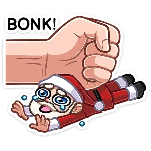 🎅 Стикер «Дед Мороз» для Telegram