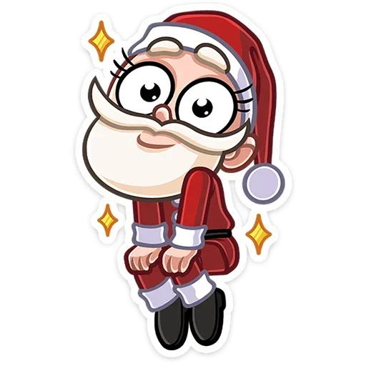 🎅 Стикер «Дед Мороз» для Telegram