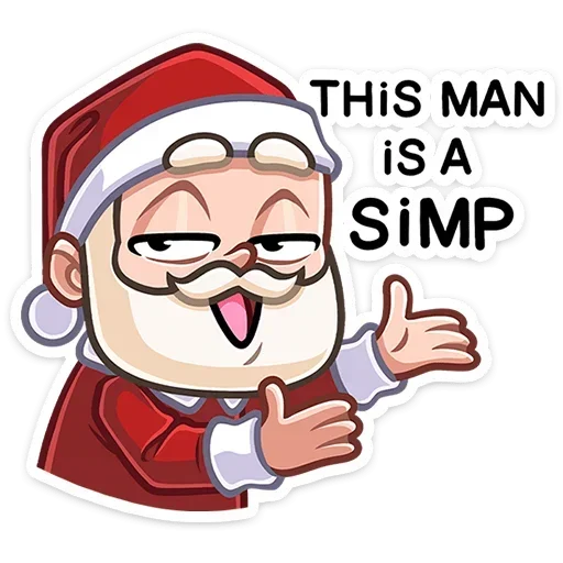 🎅 Стикер «Дед Мороз» для Telegram