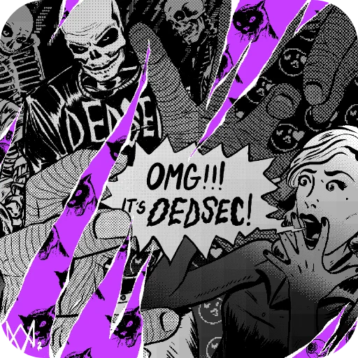 🔳 Стикер «Dedsec» для Telegram