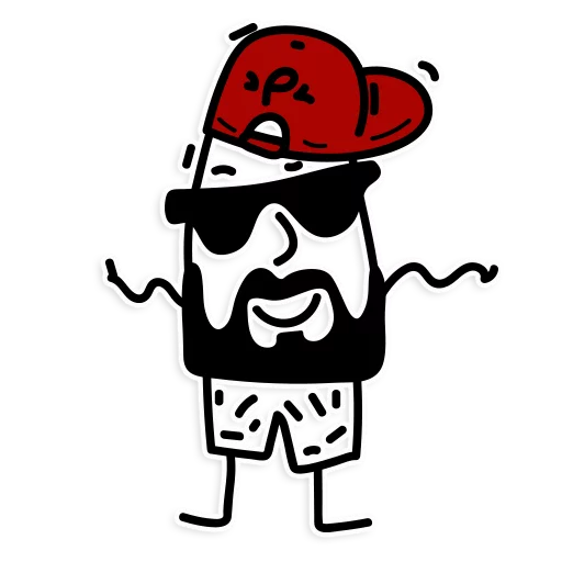 👨 Стикер «Дед Сенгилей» для Telegram