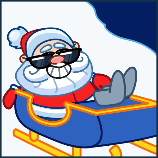 😎 Стикер «Ded Moroz Дед Мороз» для Telegram